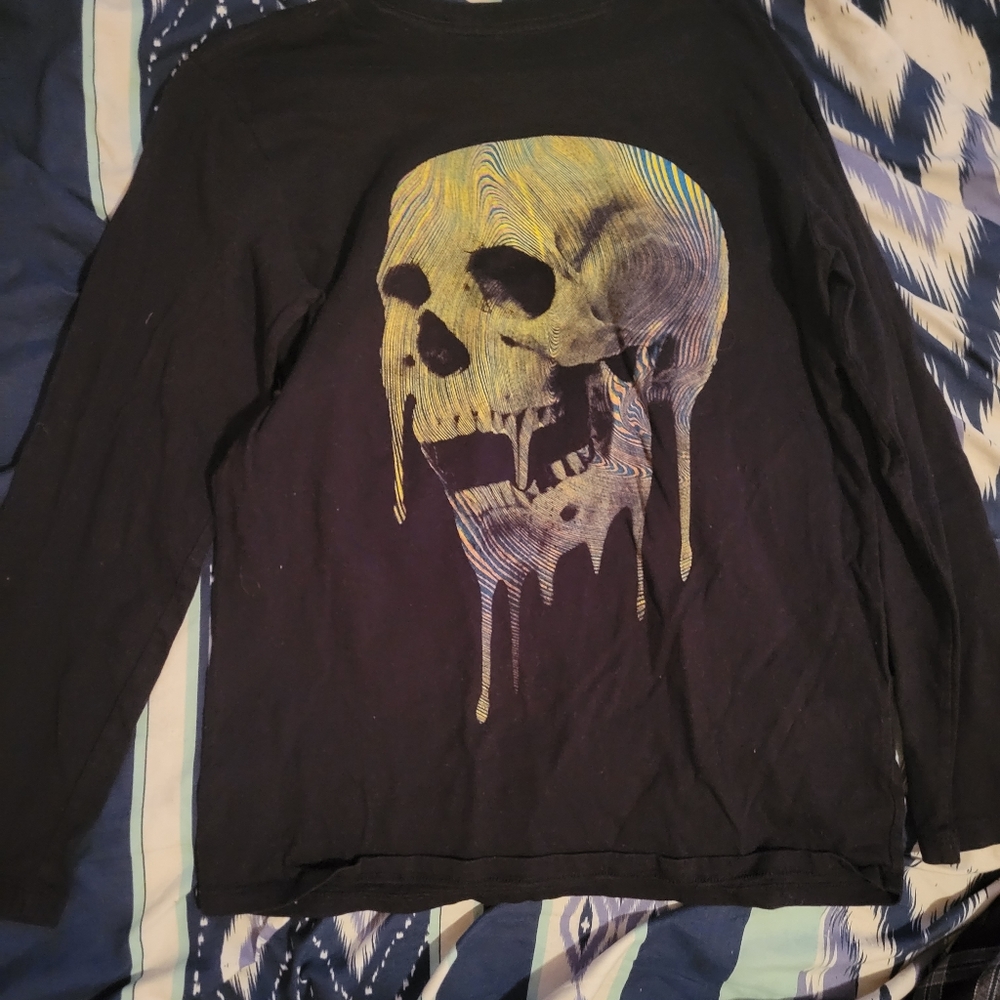 Place Boy's Skull Long-Sleeve T-Shirt